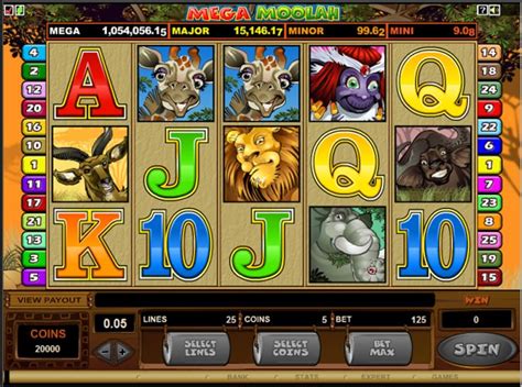 mega moolah gewinntabelle  It doesn't just feature one or two different jackpots